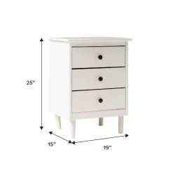 Spencer Solid Transitional Wood Nightstand