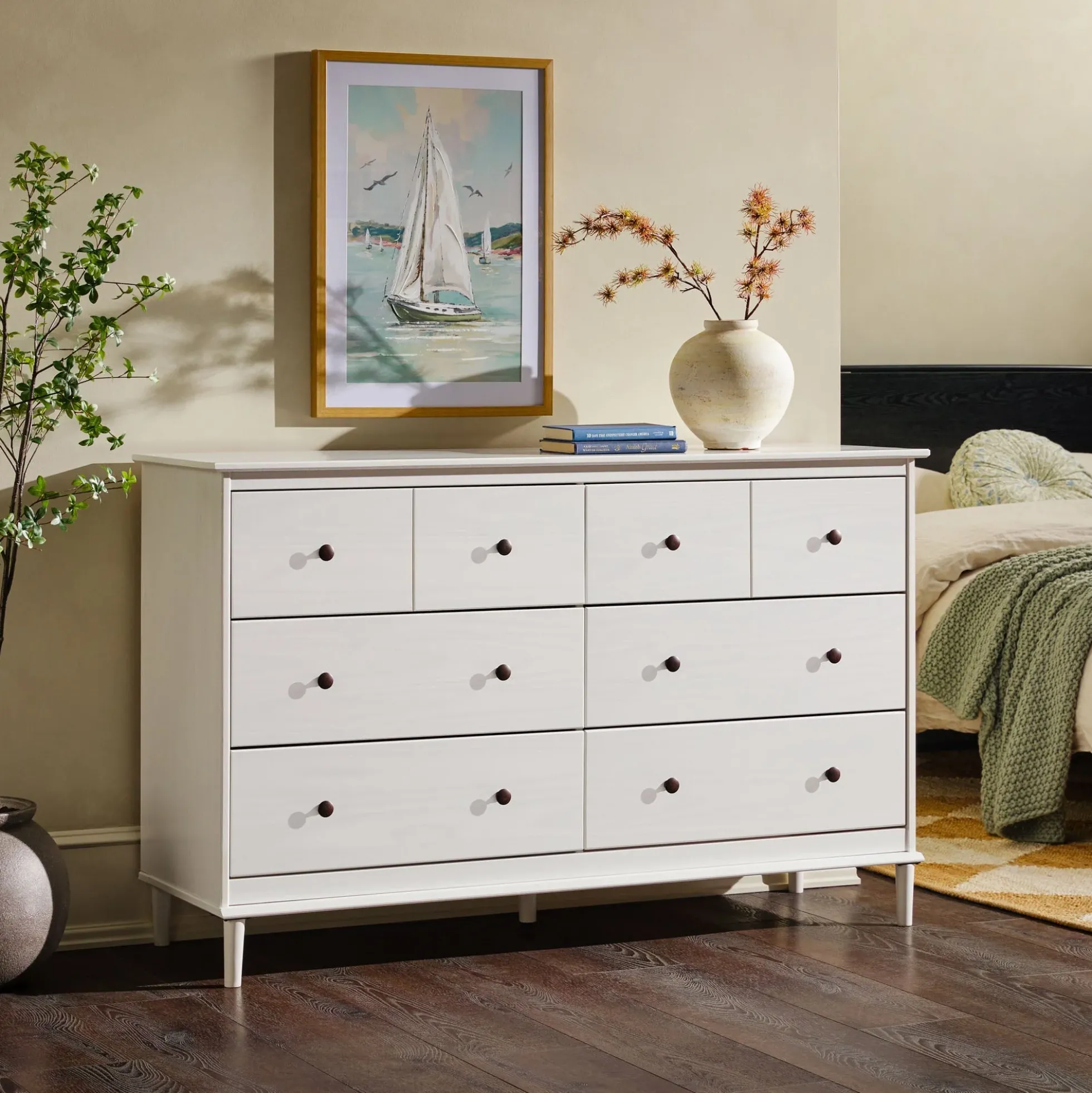 Spencer Solid Wood Transitional Dresser