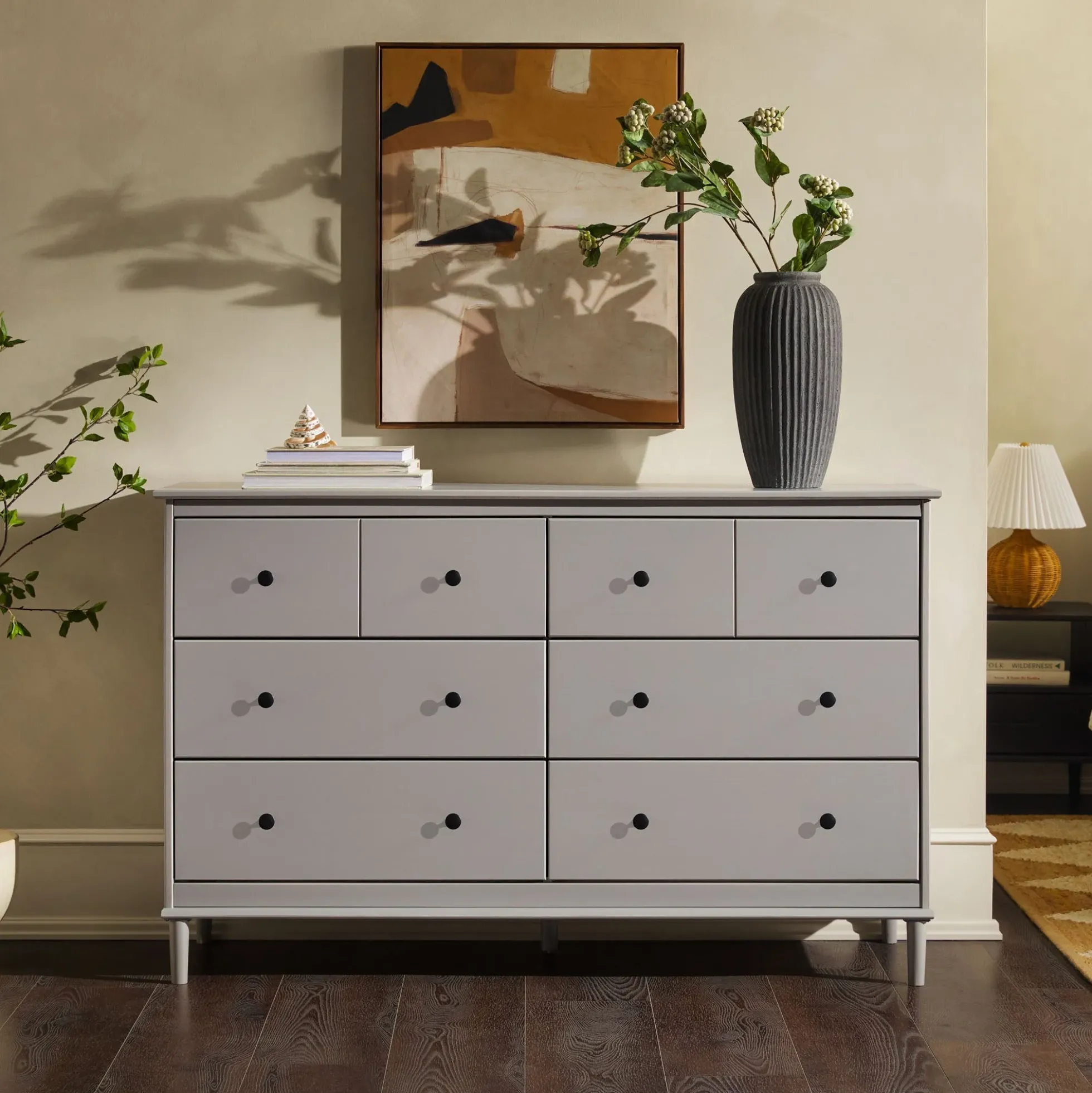 Spencer Solid Wood Transitional Dresser