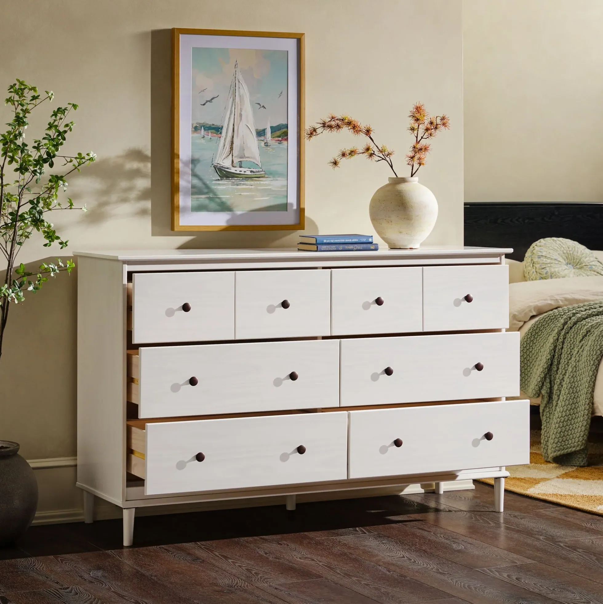 Spencer Solid Wood Transitional Dresser