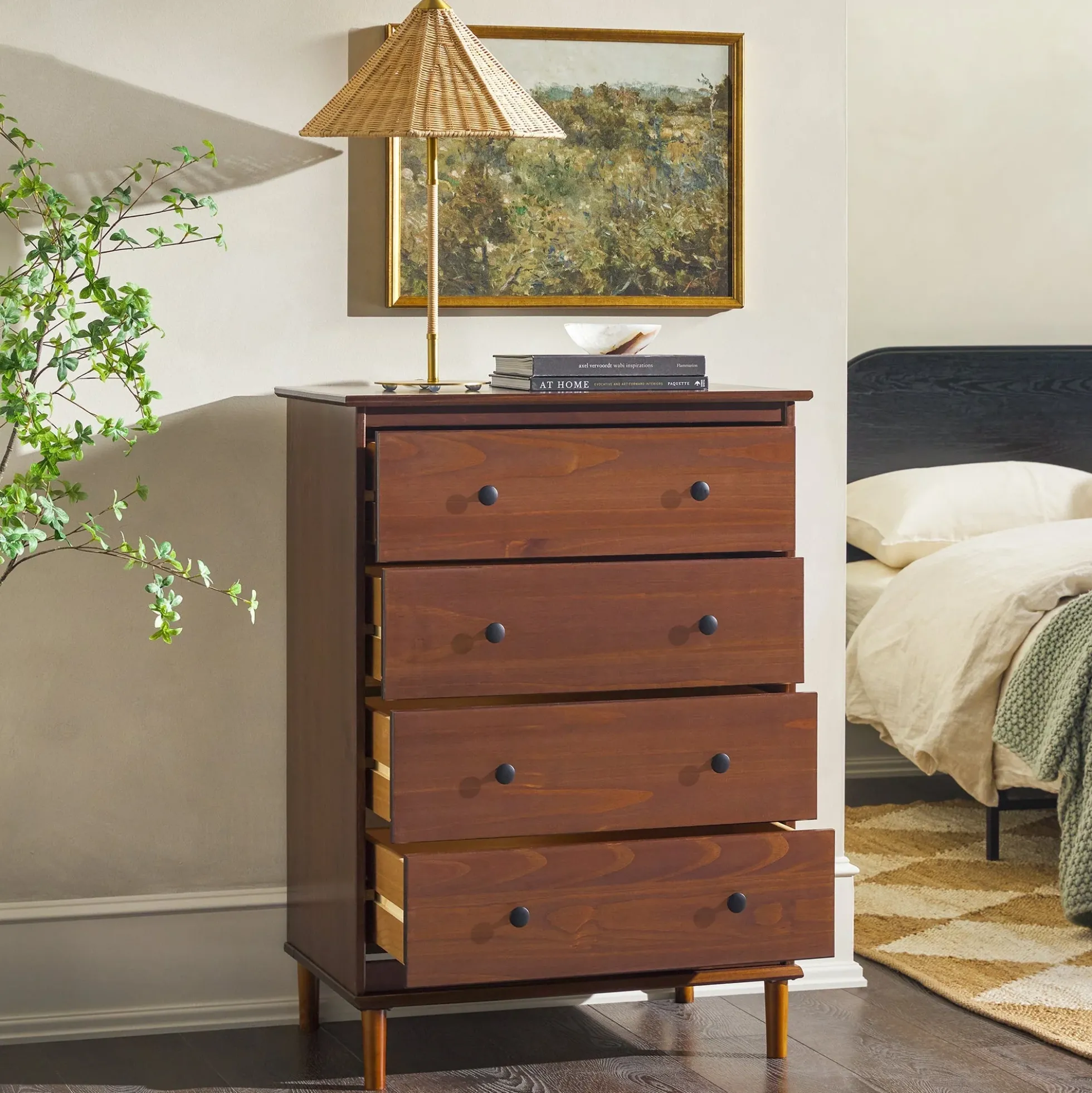 Spencer Solid Wood Transitional Dresser