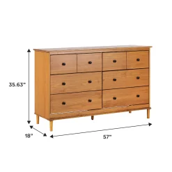 Spencer Solid Wood Transitional Dresser