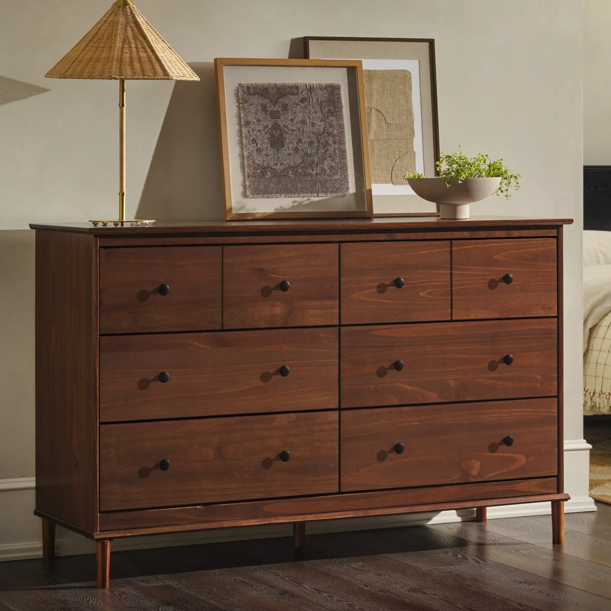 Spencer Solid Wood Transitional Dresser