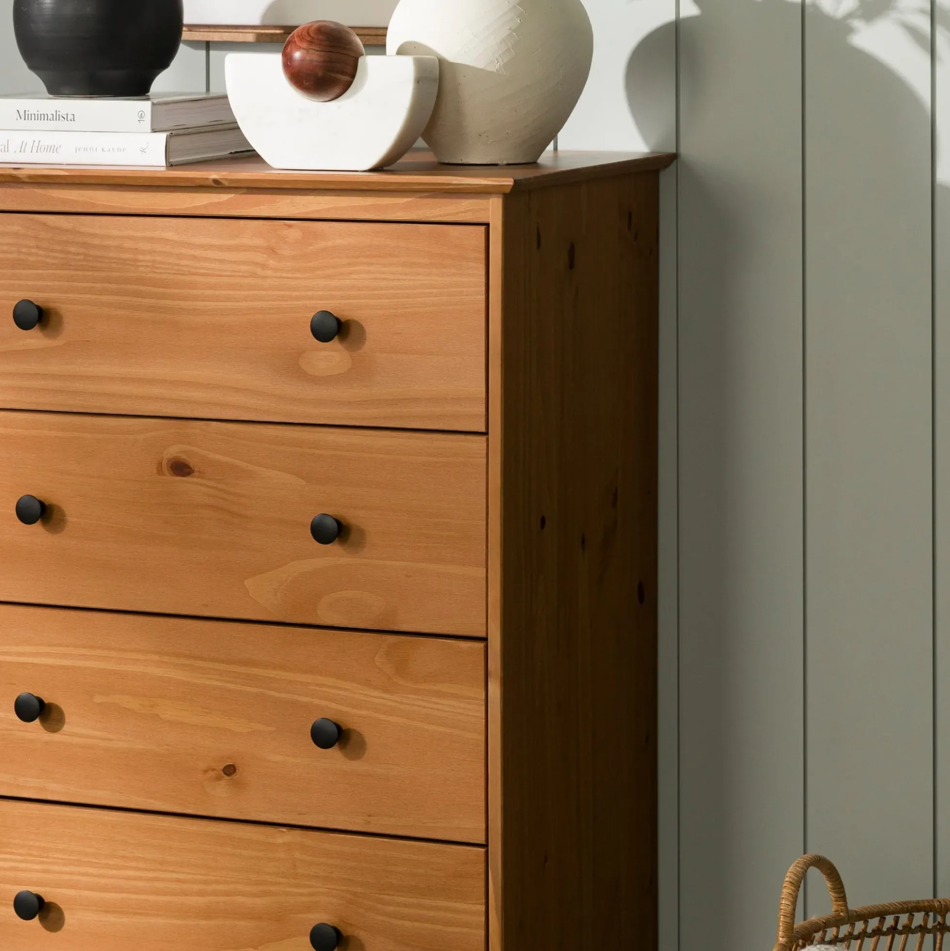 Spencer Solid Wood Transitional Dresser