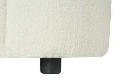 Stylish Curved Contemporary Boucle Sofa