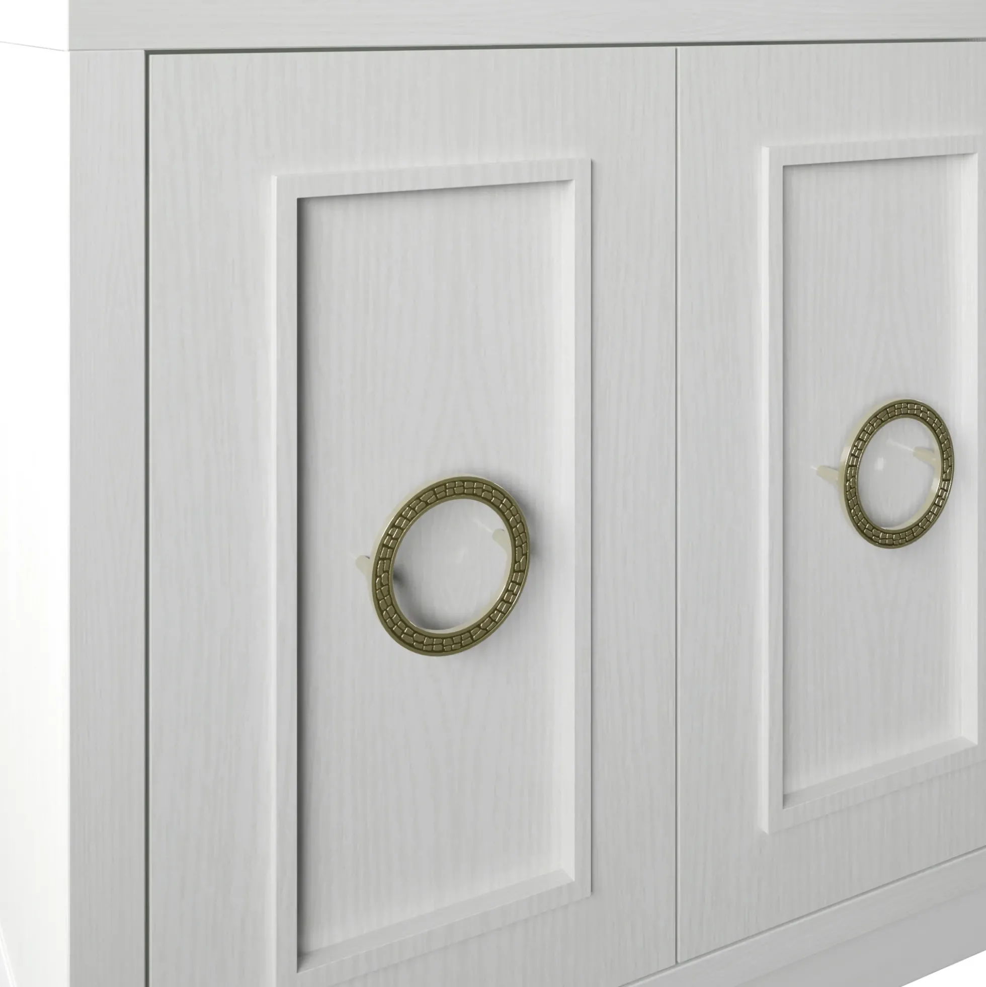 Stylish Dining Storage Double‑Door Buffet Sideboard