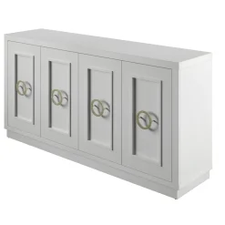 Stylish Dining Storage Double‑Door Buffet Sideboard