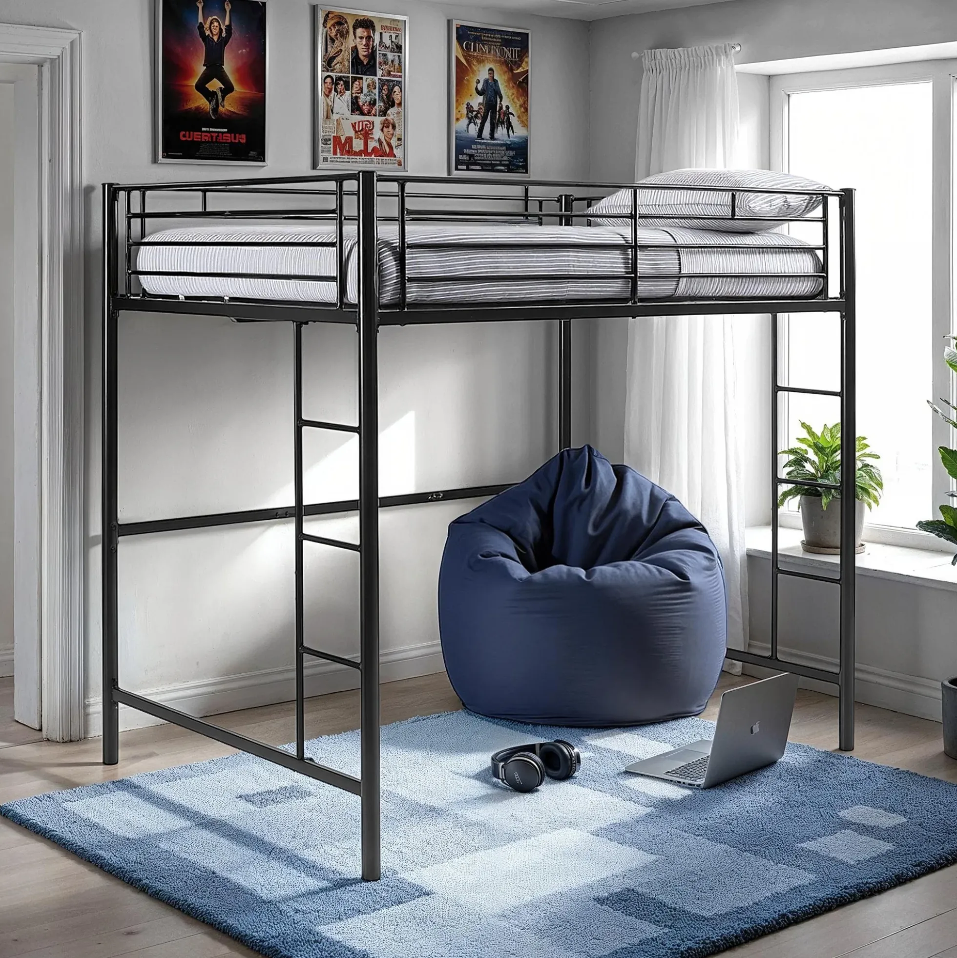 Sunset Full Loft Bunk Bed