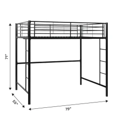 Sunset Full Loft Bunk Bed