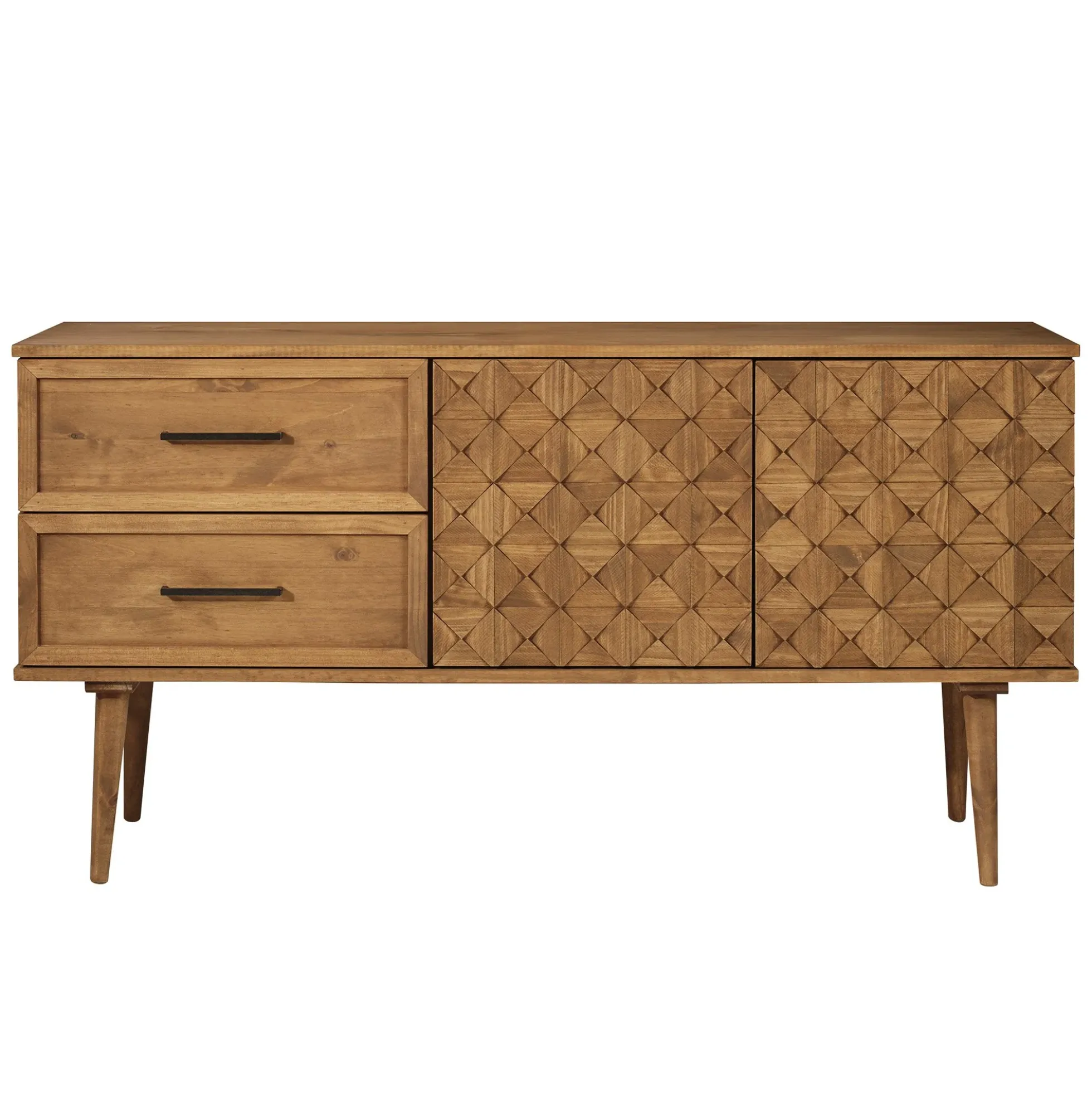 Tessa Solid Wood Prism Sideboard / TV Stand
