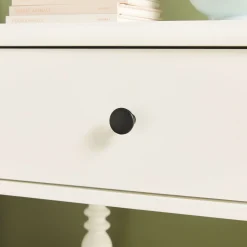 Traditional Vivienne Easy Assembly Solid Wood Nightstand