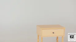 Traditional Vivienne Easy Assembly Solid Wood Nightstand