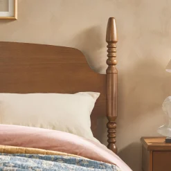 Traditional Vivienne Easy Assembly Solid Wood Bed