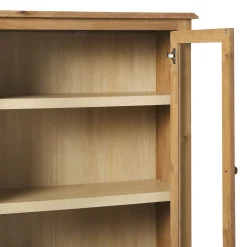 Traditional Vivienne Easy Assembly Bookcase Cabinet with Drawers
