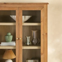 Traditional Vivienne Easy Assembly Bookcase Cabinet with Drawers