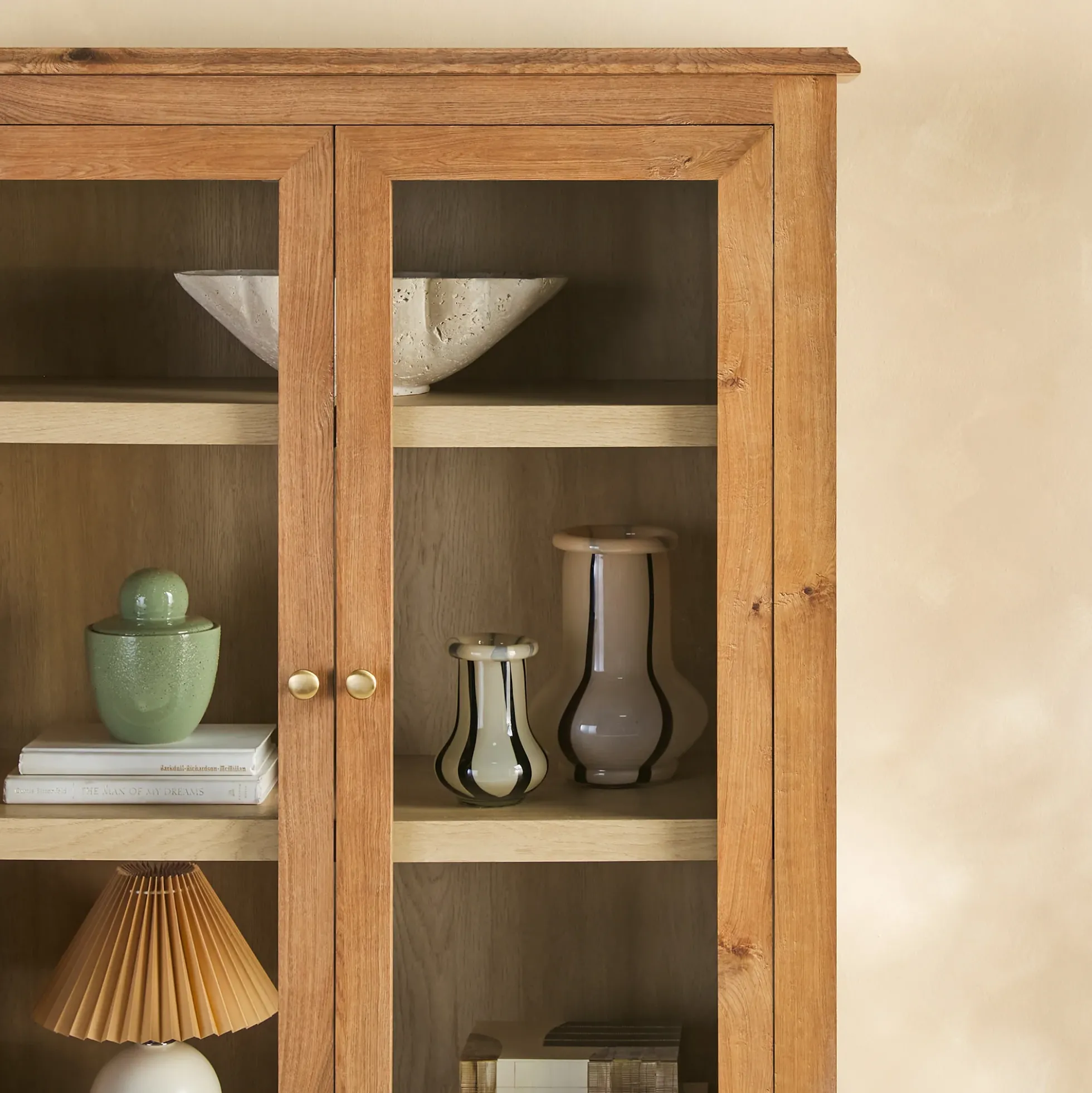 Traditional Vivienne Easy Assembly Bookcase Cabinet with Drawers