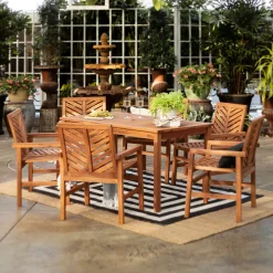 Vincent 7-Piece Outdoor Patio Dining Set