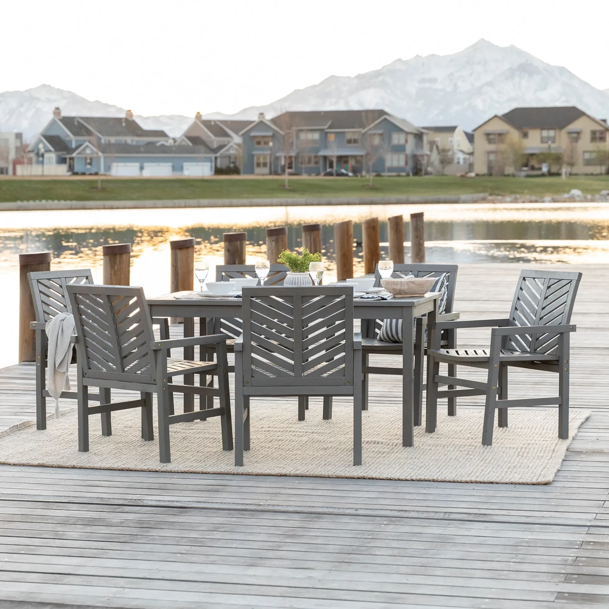 Vincent 7-Piece Outdoor Patio Dining Set