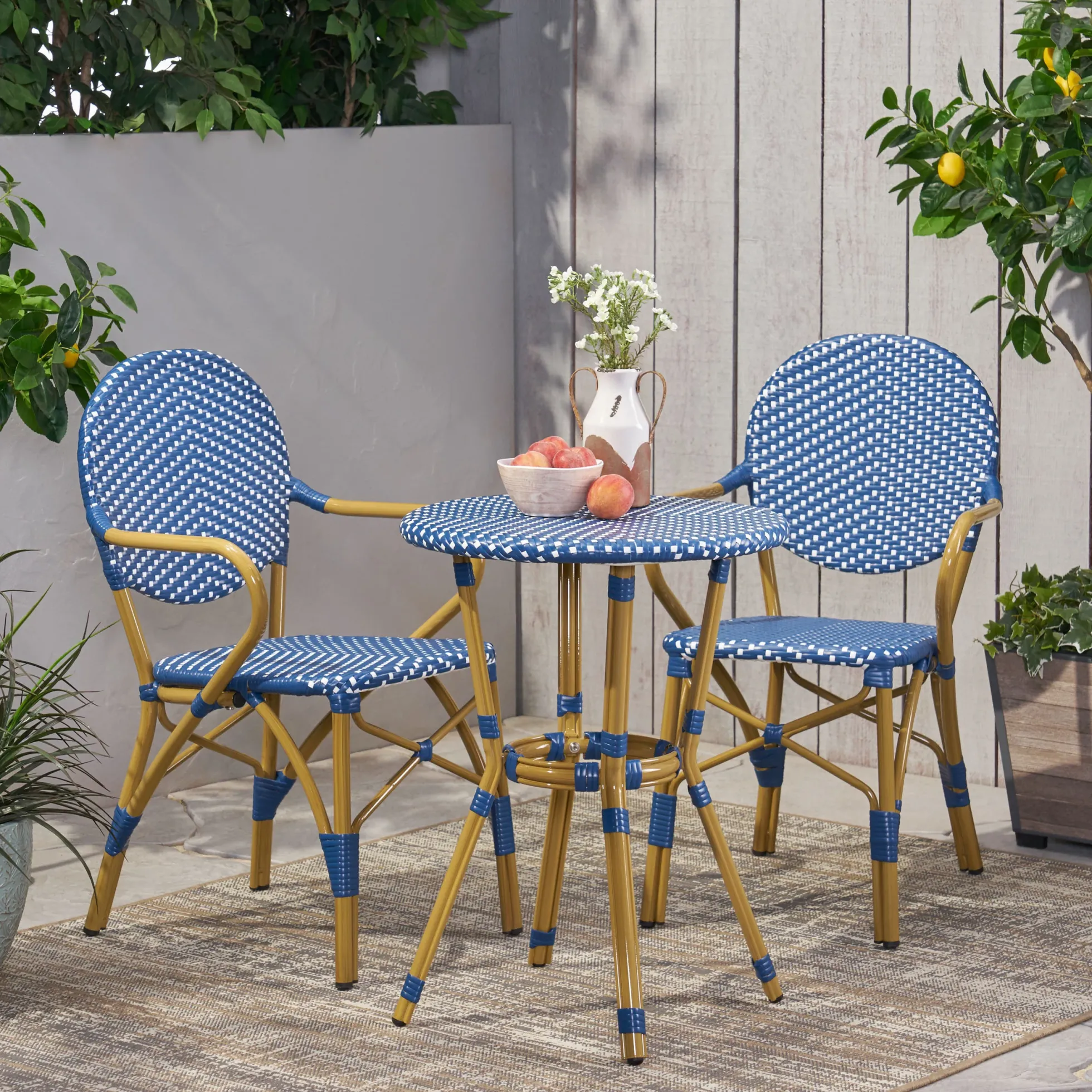 Walker Edison | 3 Piece French Bistro Set