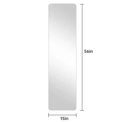Walker Edison | 56 X 15in Wall-Mounted Mirror