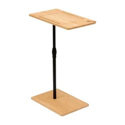 Walker Edison | Bamboo 360 Swivel Sofa Tray Table