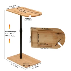Walker Edison | Bamboo Sofa Table Tray