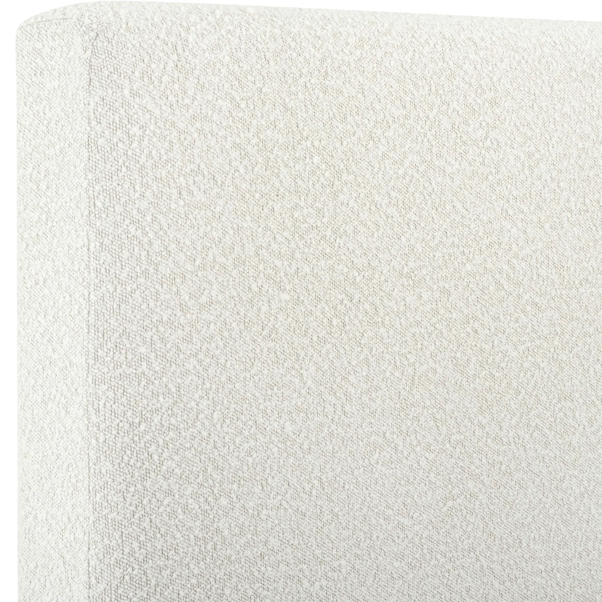 Walker Edison | Boucle Upholstered Platform Bed
