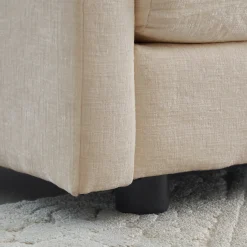 Walker Edison | Chenille Modular Cloud U-Shaped Sectional Sofa with Two Ottomans