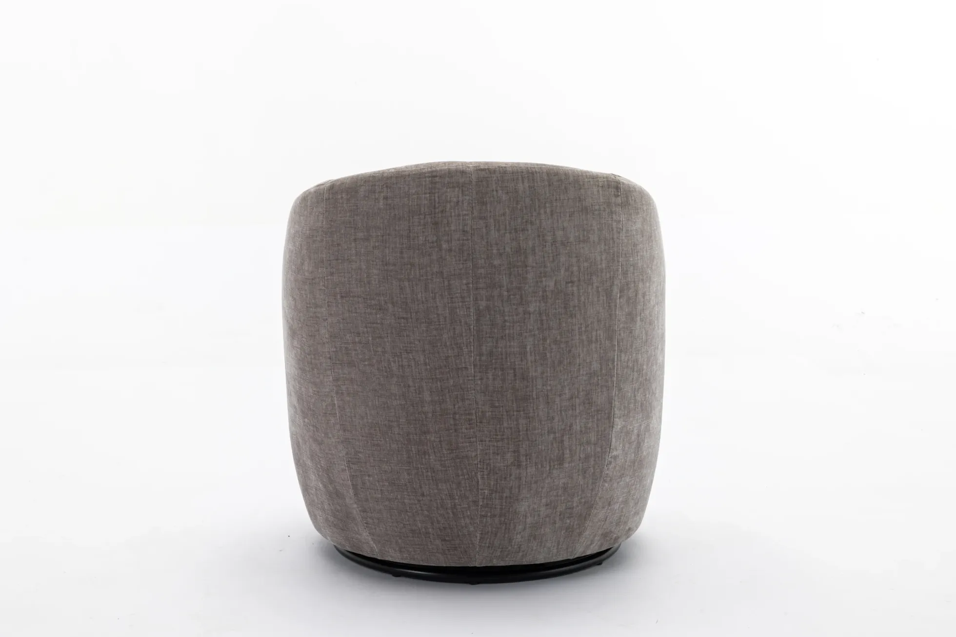 Walker Edison | Chenille Swivel Accent Barrel Chair