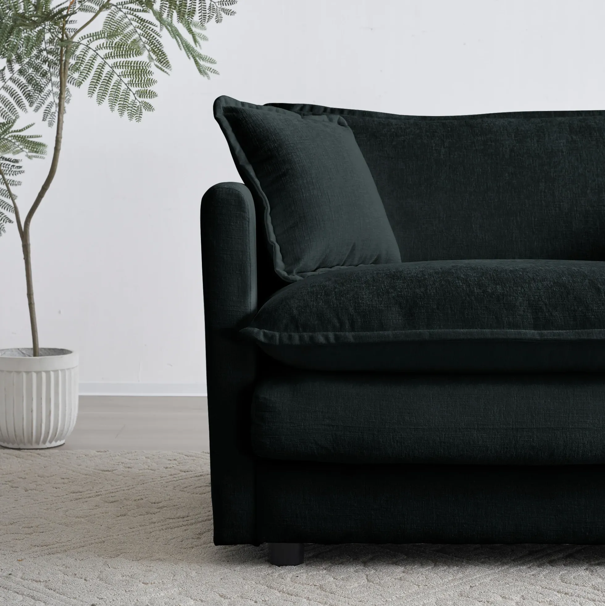 Walker Edison | Cloud Deep Seat Accent Sofa Chair