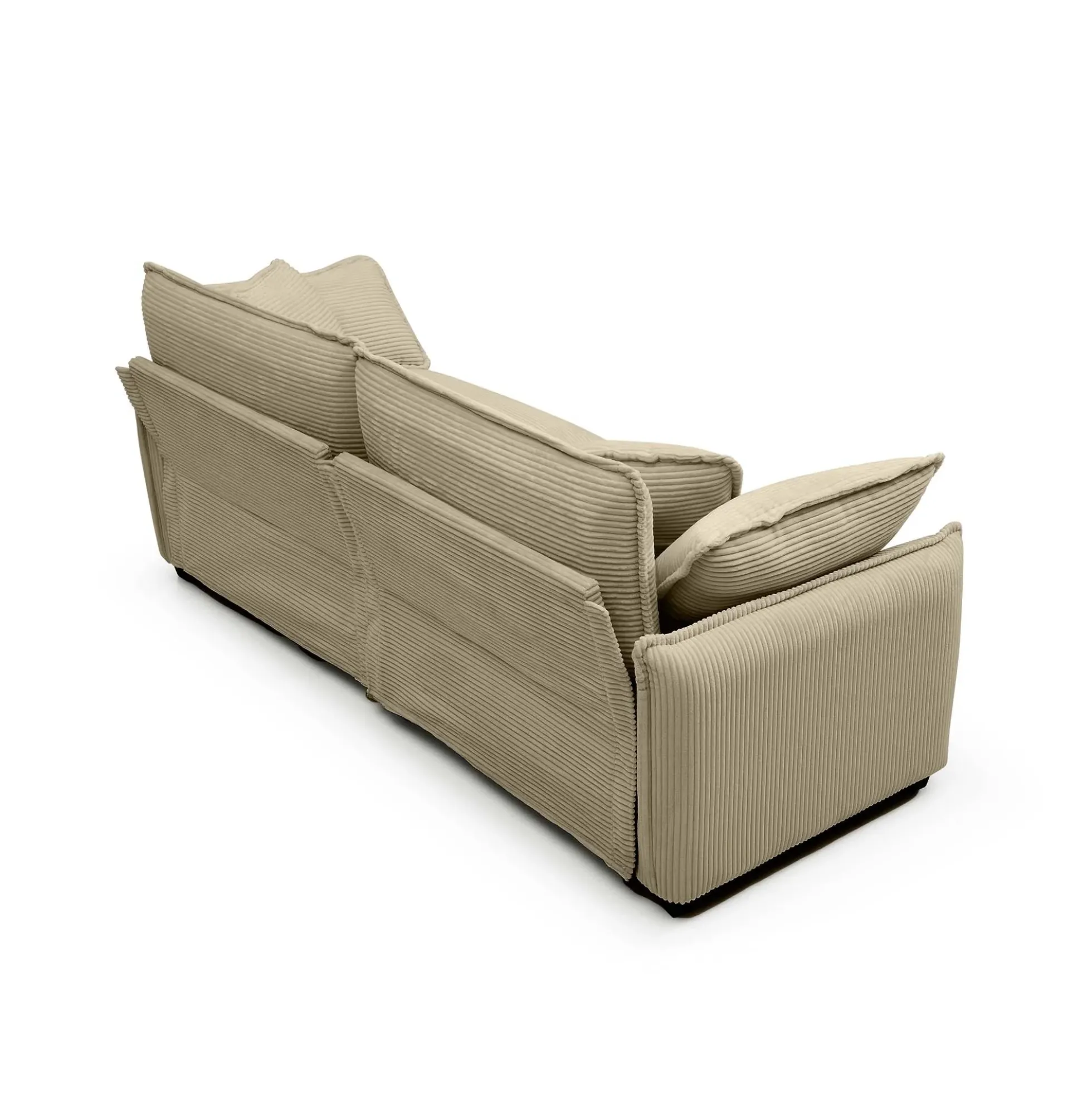 Walker Edison | Cloud Deep Corduroy Loveseat Couch