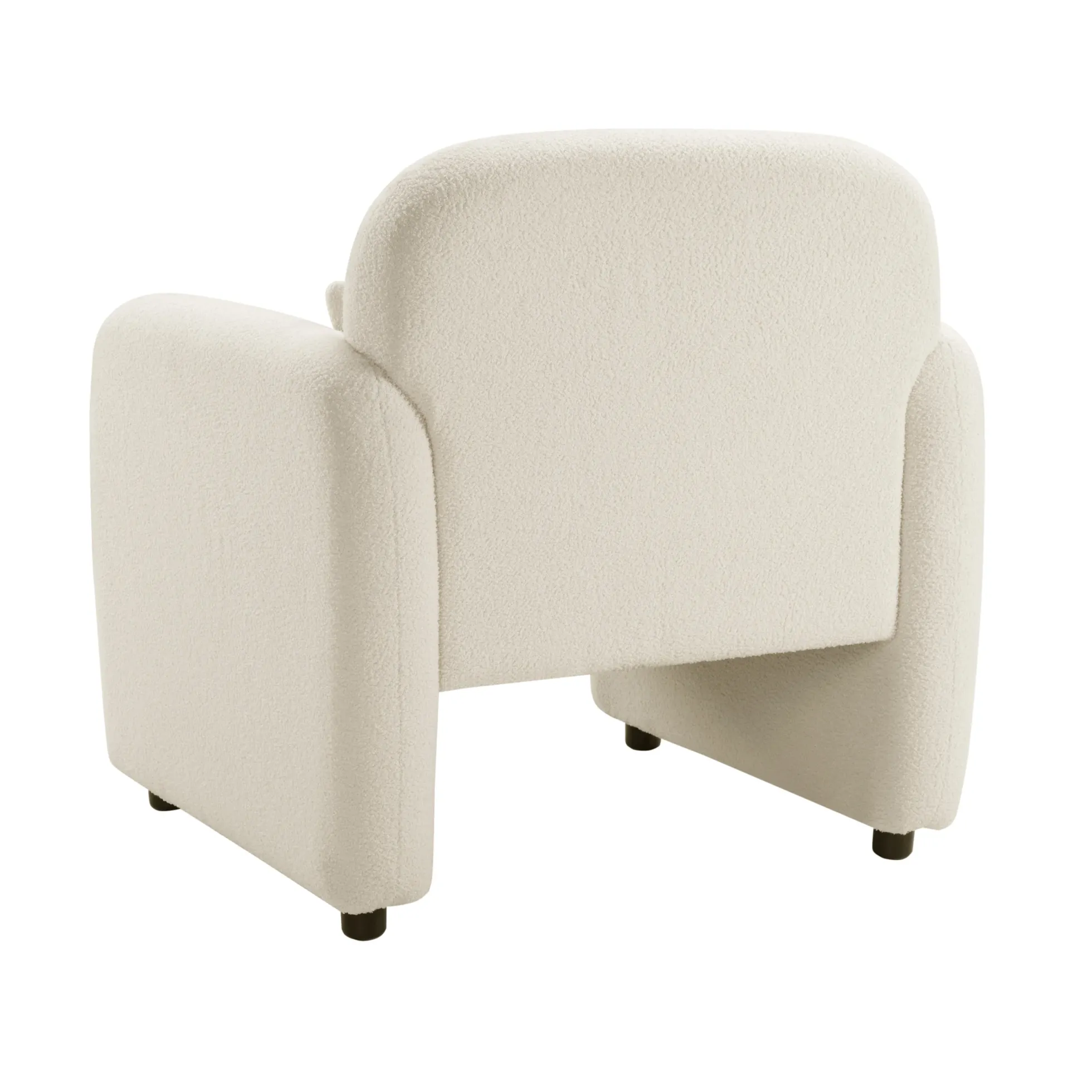 Walker Edison | Contemporary Boucle Accent Chair