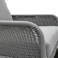 Walker Edison | Contemporary Minimalist Outdoor Rocking Chair Set of 2
