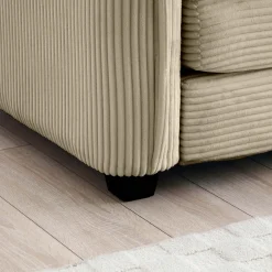Walker Edison | Corduroy Cloud Couch with Ottoman