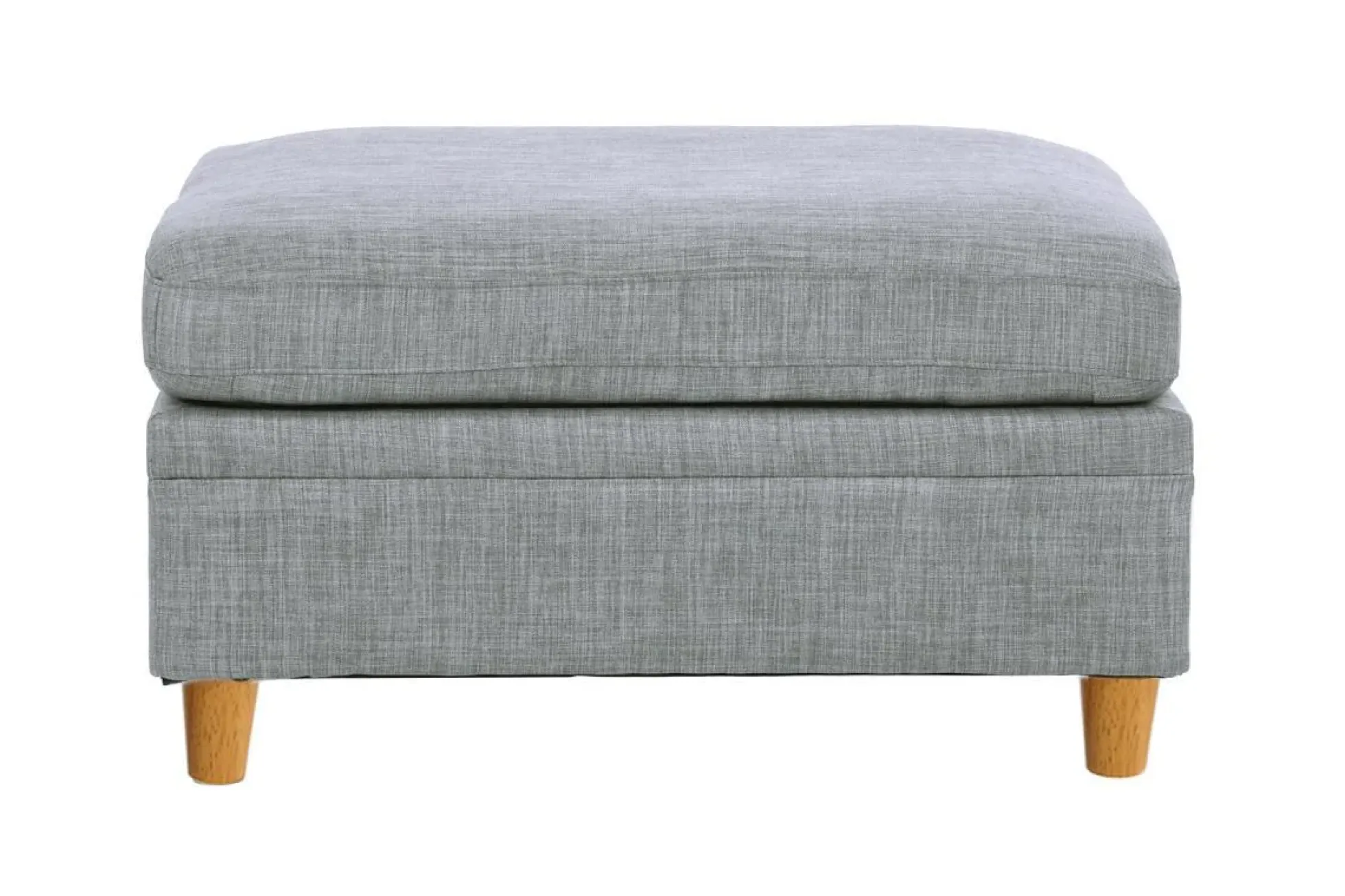Walker Edison | Corner 5 Piece Modular Sofa Set with Ottoman