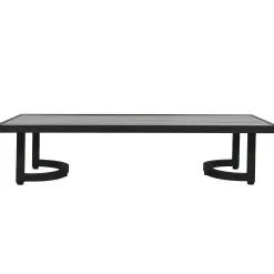Walker Edison | Curve Design Steel Outdoor Sofa Set