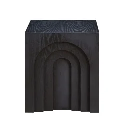 Walker Edison | Curve Design Square Side Table