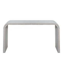 Walker Edison | Curve Design Washed White 59