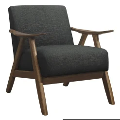 Walker Edison | Elevated Traditional Upholstered Accent Chair