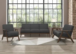 Walker Edison | Elevated Traditional Upholstered Accent Chair