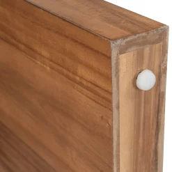 Walker Edison | Entryway Fluted Curve Design Console/Desk Table with Drawers