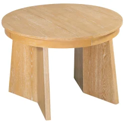 Walker Edison | Extendable 5-Piece Round Dining Table Set for 4