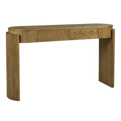 Walker Edison | Fluted Design Entryway Console Table and 2 Drawers
