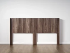 Walker Edison | Fluted Design Modern Farmhouse King Headboard Only