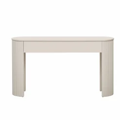 Walker Edison | Fluted Design Modern Console Entryway Table with Storage