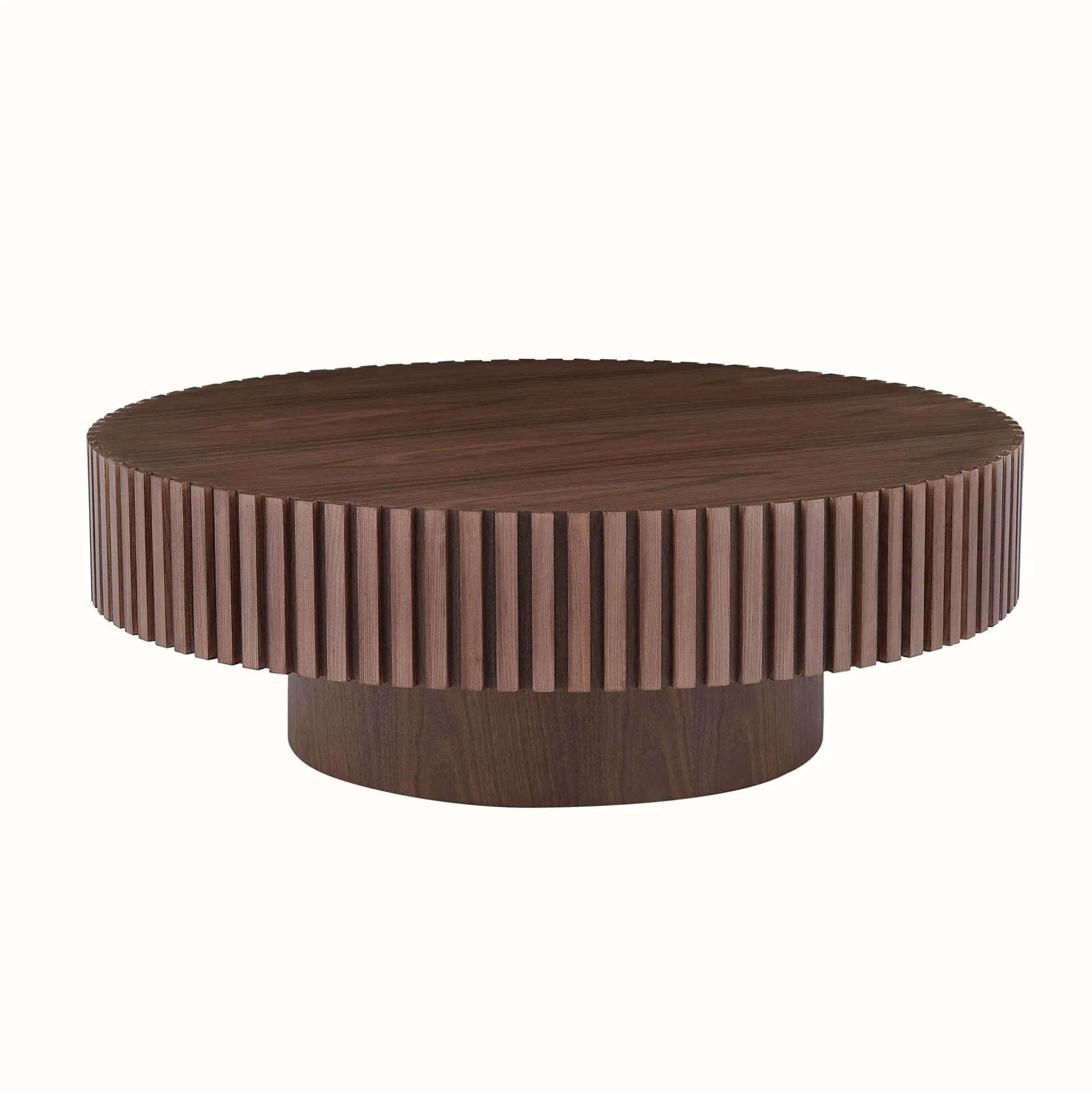 Walker Edison | Fluted Modern Coffee Table