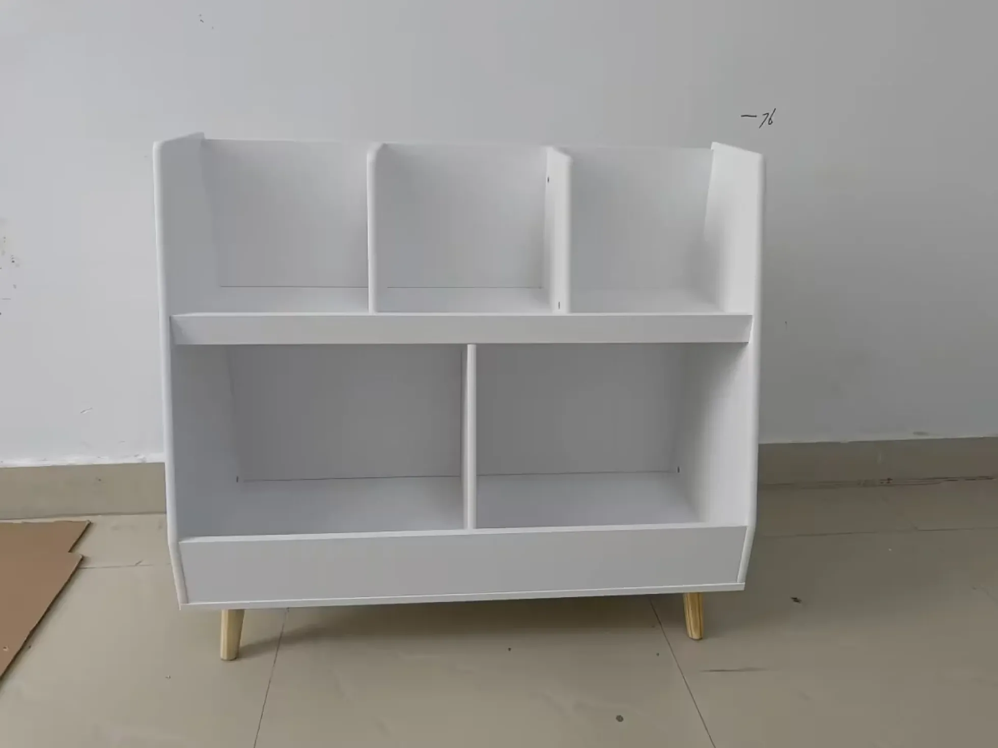 Walker Edison | Kids Bookcase and Toy Organizer