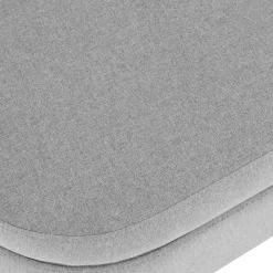 Walker Edison | Linen Oval Ottoman Storage Bench