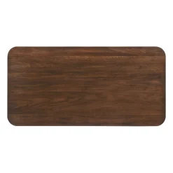 Walker Edison | Minimalist Reeded Storage Coffee Table
