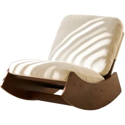 Walker Edison | Modern Glider Rocking Solid Wood Chair